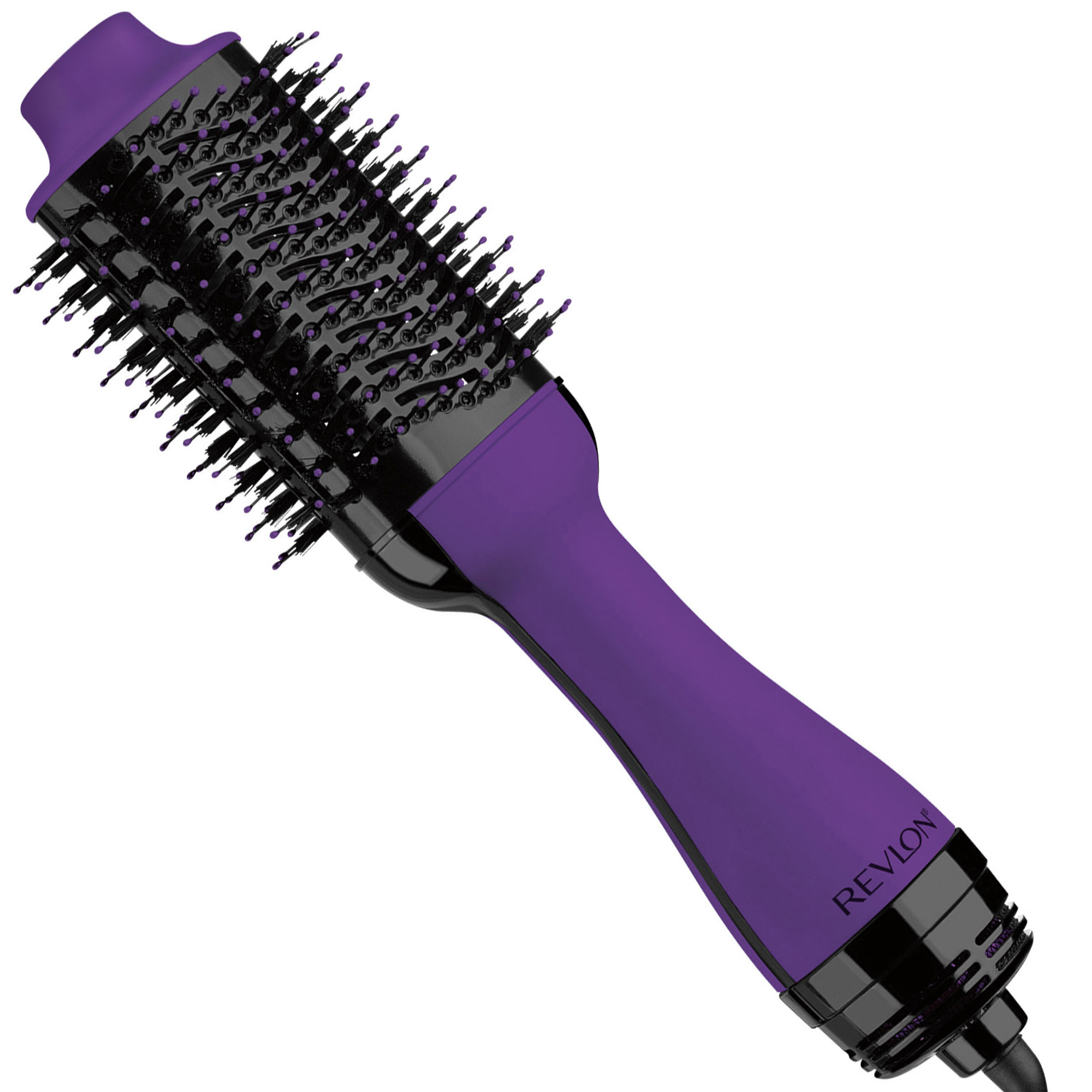 Revlon One-Step Ceramic Hair Dryer & Volumizer Hot Air Brush, Purple - image 1 of 6