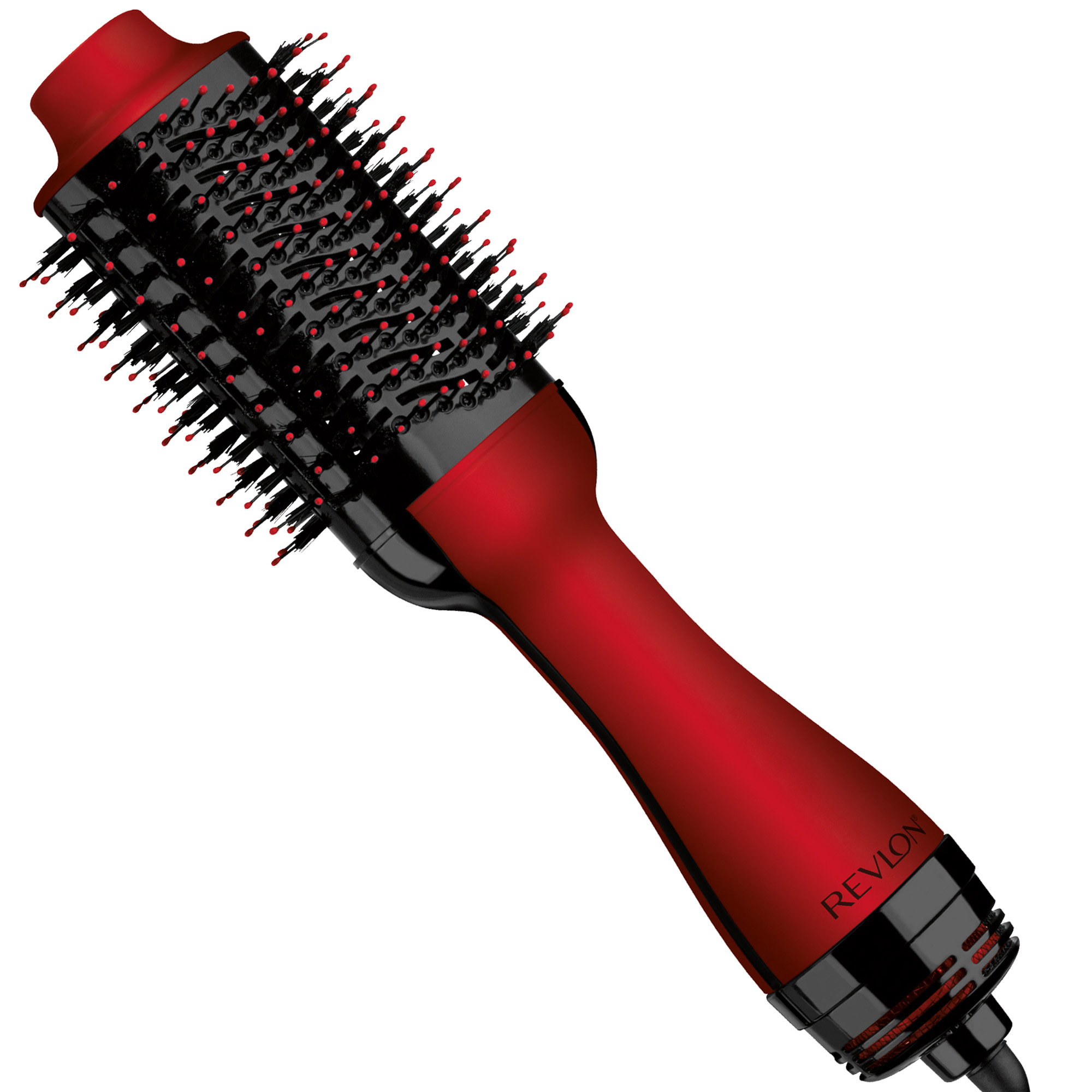Revlon One-Step Ceramic Hair Dryer & Volumizer Hot Air Brush, Red - image 1 of 7