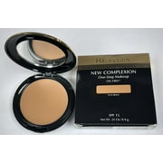 Revlon One Step Oil Free Compact Makeup SUN BEIGE 0.35 oz SPF 15