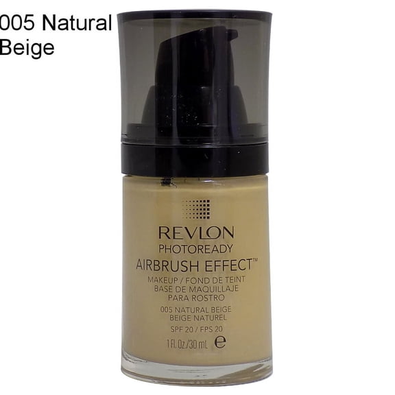 Revlon PhotoReady Airbrush Effect Makeup SPF20 005 Natural Beige 1 Fl Oz