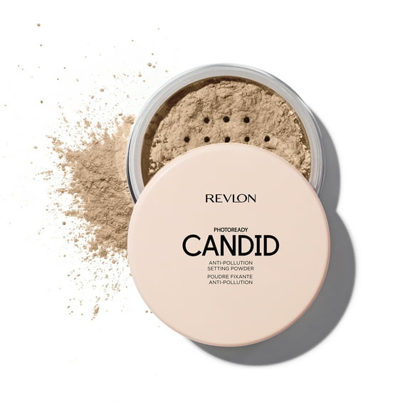 Revlon PhotoReady Candid Anti-Pollution Setting Powder, Paraben Free, 002, 0.5 oz