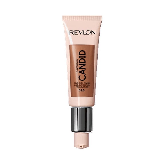 Revlon PhotoReady Candid Natural Finish Anti-Pollution Foundation, 520 Cocoa, 0.75 fl oz.
