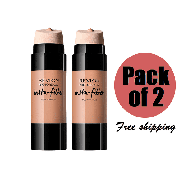 Revlon PhotoReady Insta-Filter Foundation 320 TRUE BEIGE (PACK OF 2)