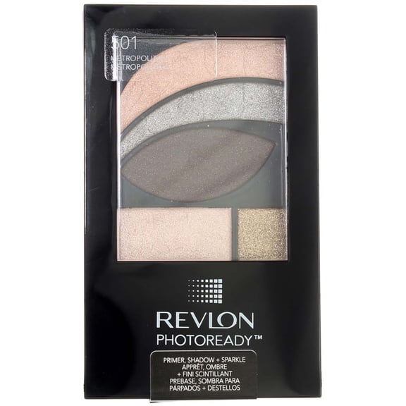 Revlon PhotoReady Primer + Shadow, Metropolitan [501], 0.10 oz (Pack of 2)