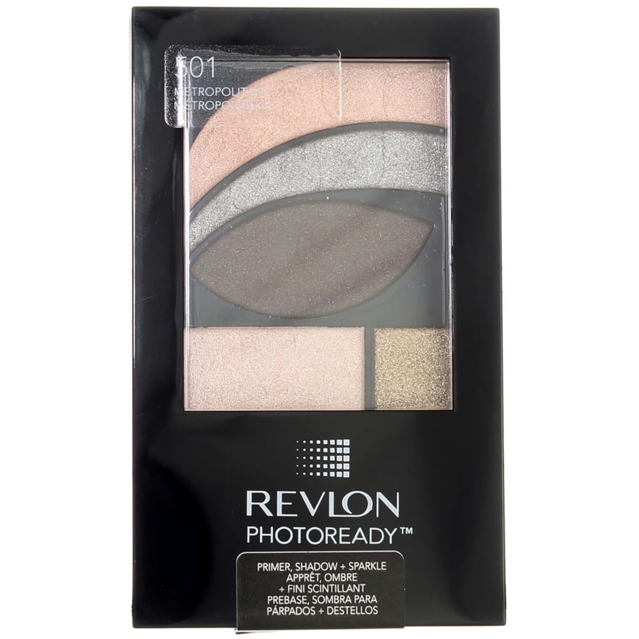 Revlon PhotoReady Primer + Shadow, Metropolitan [501] 0.10 oz (Pack of 3)