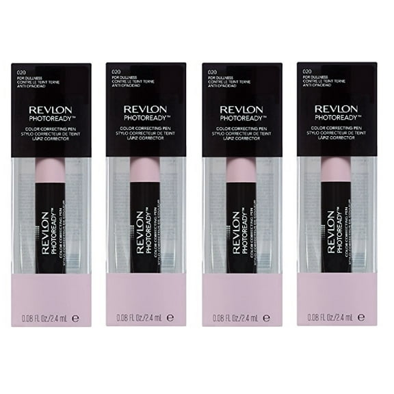 Revlon Photoready Color Correcting Pen #020 for Dullness (Pack of 4)