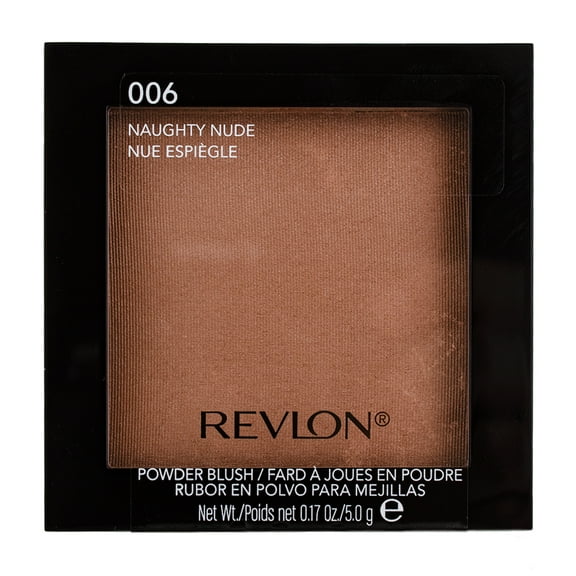 Revlon Powder Blush, Naughty Nude 0.17 oz (Pack of 2)