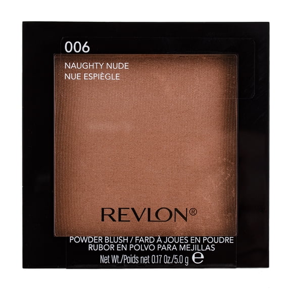Revlon Powder Blush, Naughty Nude 6, 0.17 oz