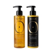 Revlon Professional Orofluido Shampoo and Conditioner Set, Radiance Argan, Smooths & Moisturizes Hair, 8.1 fl oz each