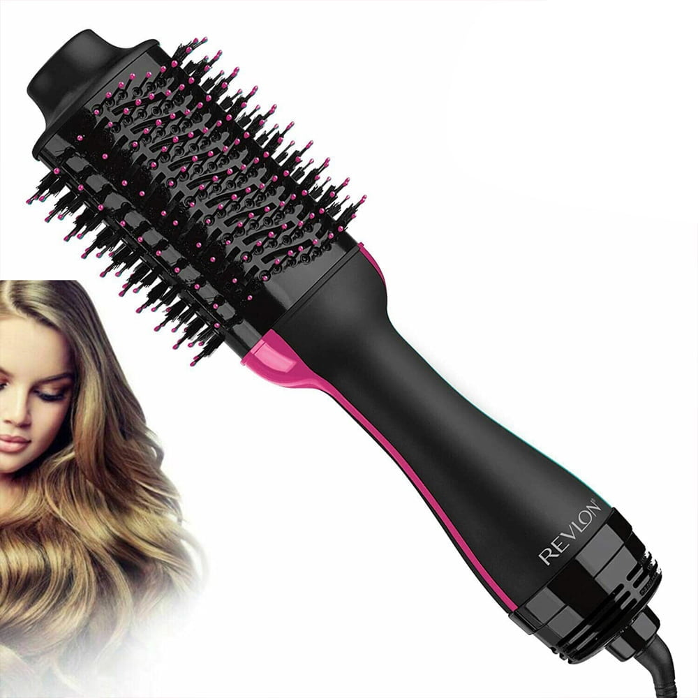 Revlon Professional Salon Hair Styler Dryer Volumizer Hot Air Brush with Negative Ion Black