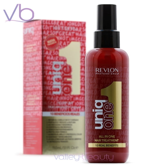 Revlon Professional UniqOne Celebration Hair Treatment | All-In-One Multi-Benefit Leave-In Spray, 150ml