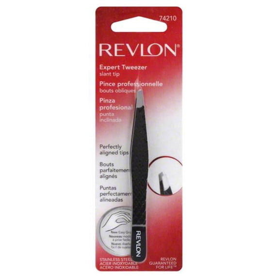 Revlon REV-74210-3 Revlon Expert Tweezer Slant Tip - Case Of 3