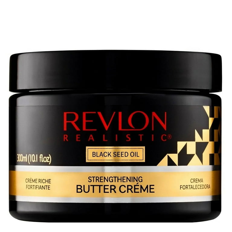 REVLON Black Seed Oil Natural Strengthening Butter Cream (10.1oz) REVLON Black Seed Oil Natural Strengthening Butter Cream (10.1oz)