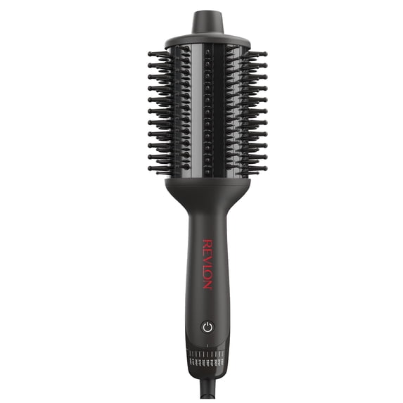 Revlon Revive & Shine Half Barrel Heated Brush to Refresh Hair on Non-Wash Days