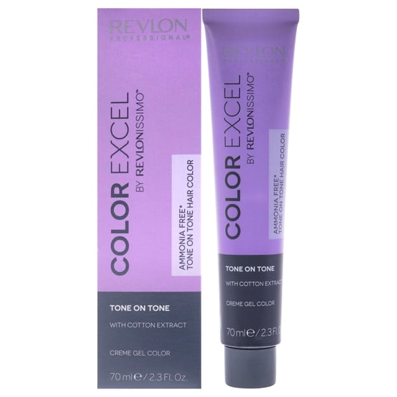 Revlon Revlonissimo Color Excel - 7.24 Medium Iridescent Copper Blonde , 2.3 oz Hair Color