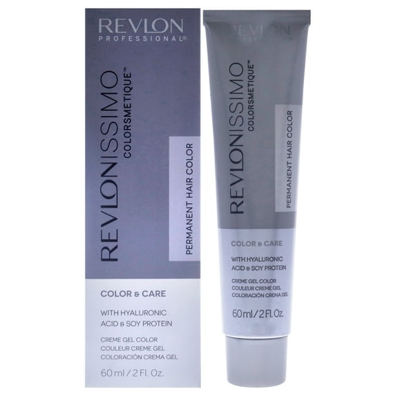 Revlon Revlonissimo Colorsmetique - 6.35 Amber Dark Blonde , 2 oz Hair Color