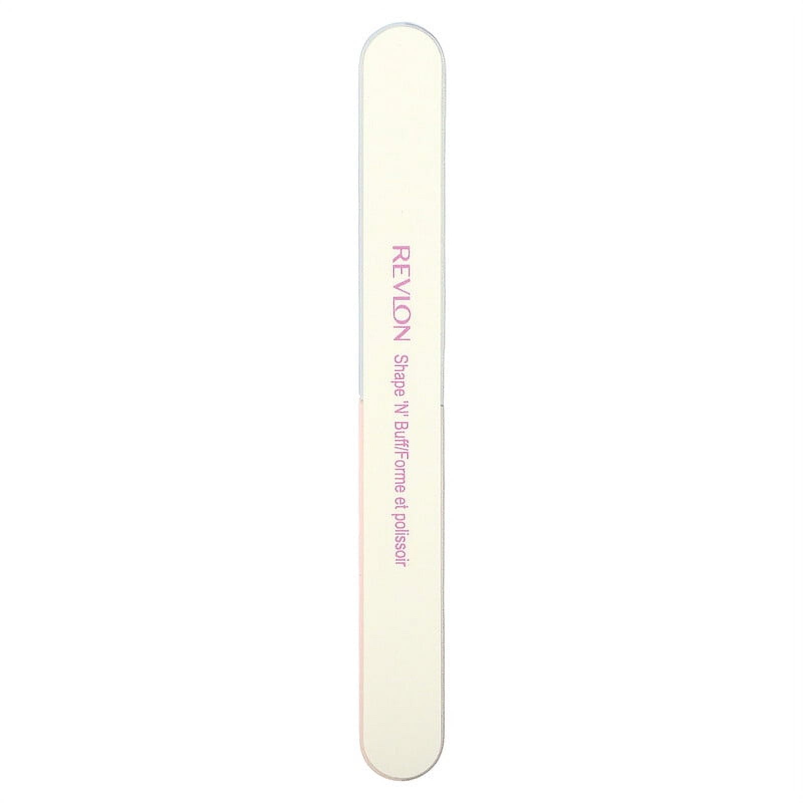  Revlon Nail Buffer, Shape 'N' Buff Nail File & Buffer, Nail  Care Tool, All-in-One Shaping & Buffing, Easy to Use (Pack of 1) : Nail  Files And Buffers : Beauty