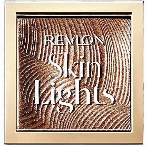 Revlon Skinlights Prismatic Powder Bronzer, Translucent-to-Buildable Coverage, Sunkissed Beam (115), 0.28 Oz