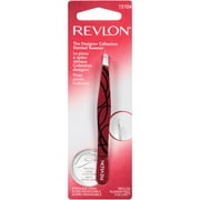 Revlon Slant Tip Tweezer for Eyebrows, Stainless Steel, Purple