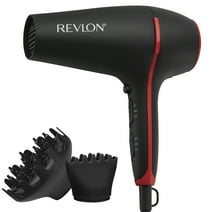 Revlon Smoothstay Coconut Oil-Infused Ceramic Hair Dryer, Black