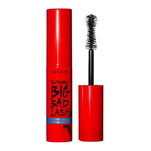 Revlon So Fierce! Big Bad Lash, Extreme Volume Mascara, 24hr Wear, 762 Waterproof Blackest Black, 0.34 fl. Oz