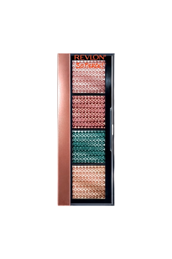 So Fierce! Prismatic, Long Lasting Matte and Pearl Cream Eyeshadow Palette, 963 Slight Flex, 0.21 oz.
