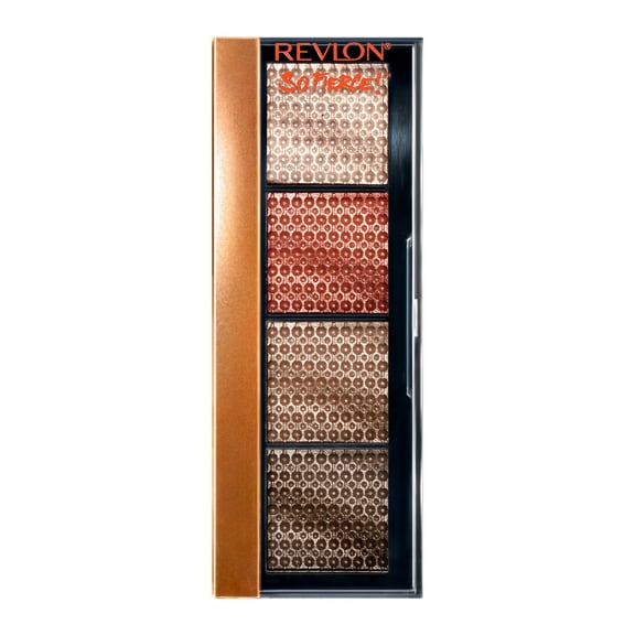 Revlon So Fierce! Prismatic, Long Lasting Matte and Pearl Cream Eyeshadow Palette, 965 Tantrum, 0.21 oz.