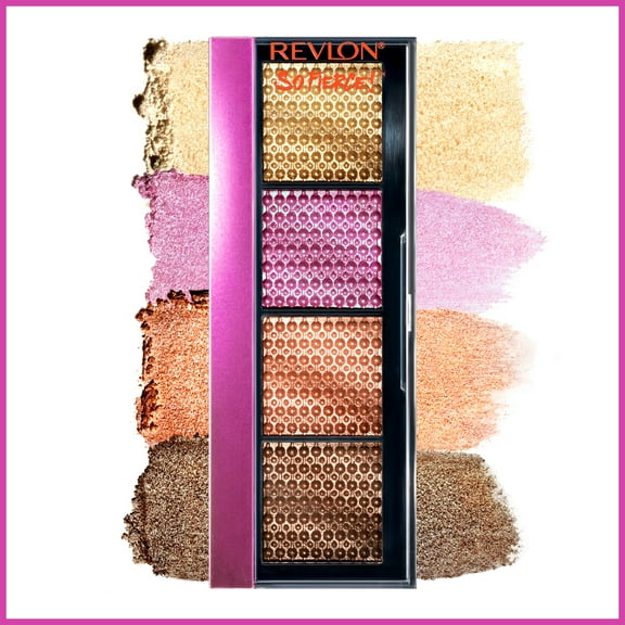 Revlon So Fierce! Prismatic, Long Lasting Matte and Pearl Cream Eyeshadow Palette, 966 The Big Bang
