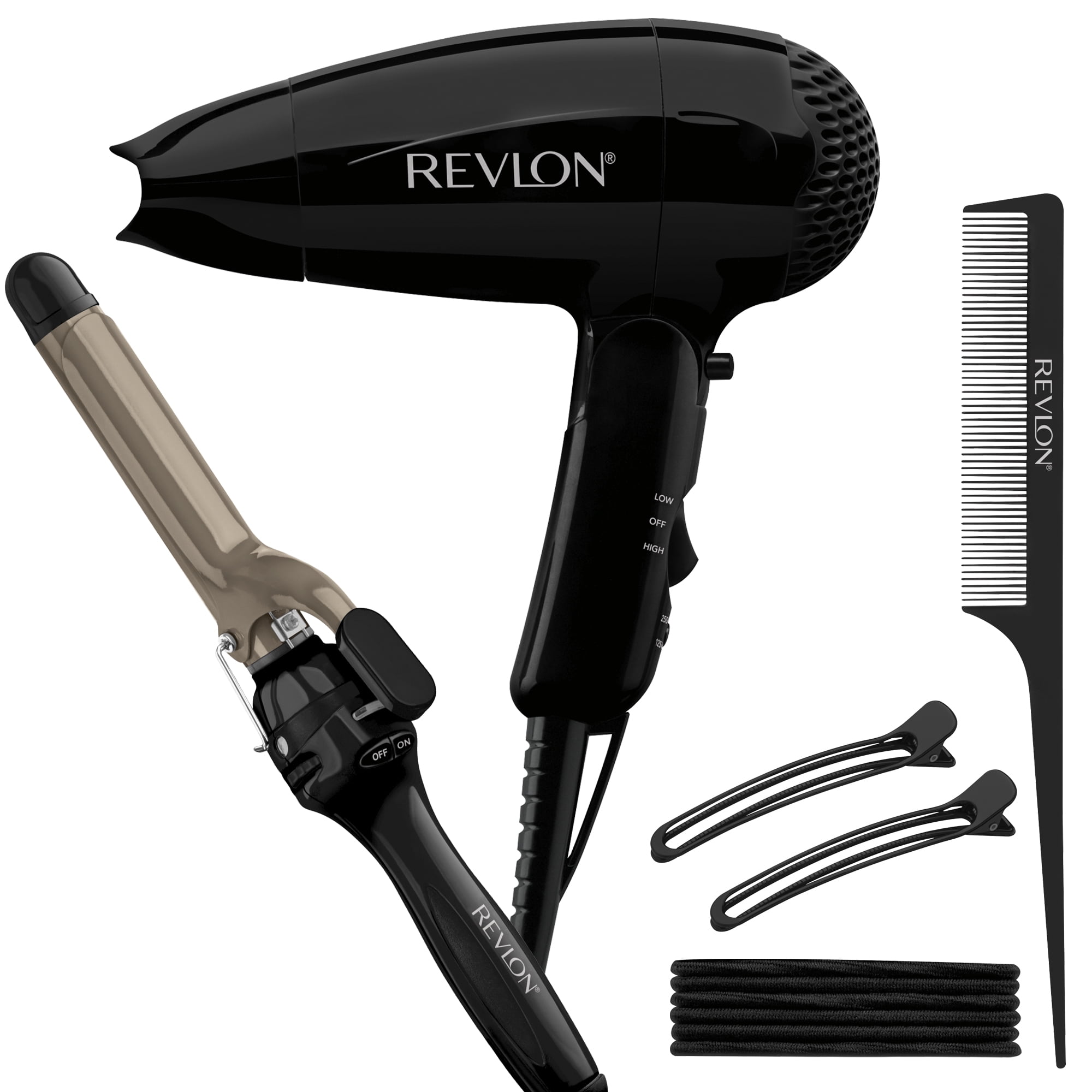 REVLON Kit Secador Pelo Viaje Revlon y Accesorios 5305