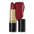 thumbnail interactive-video image 1 of Revlon Super Lustrous Creme Lipstick, Creamy Formula, 630 Raisin Rage, 0.15 oz, 1 of 12
