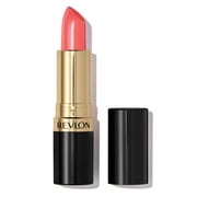 Revlon Super Lustrous Creme Lipstick, Creamy Formula, 807 Fire Peach, 0.15 oz