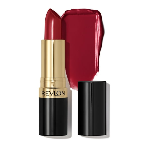 Revlon Super Lustrous Creme Lipstick, Creamy Formula, 810 Uncut Ruby, 0.15 oz