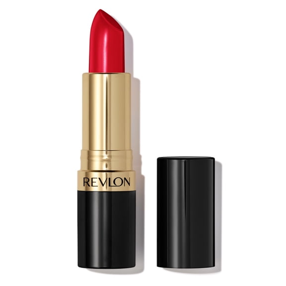 Revlon Super Lustrous Creme Lipstick, Creamy Formula, 809 Wild Saffron, 0.15 oz