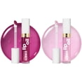 thumbnail interactive-video image 1 of Revlon Super Lustrous Glimmer Nourishing Lip Oil, Plum Pop 006 & Vio-lit 005, Pack of 2, 1 of 5
