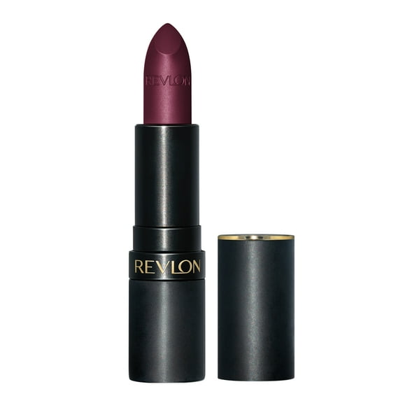 Revlon, Super Lustrous The Luscious Mattes Lip Stick, High Impact with Moisturizing Velvety Formula, Matte Finish, 021 Black Cherry, 0.74 Oz, Black Cherry
