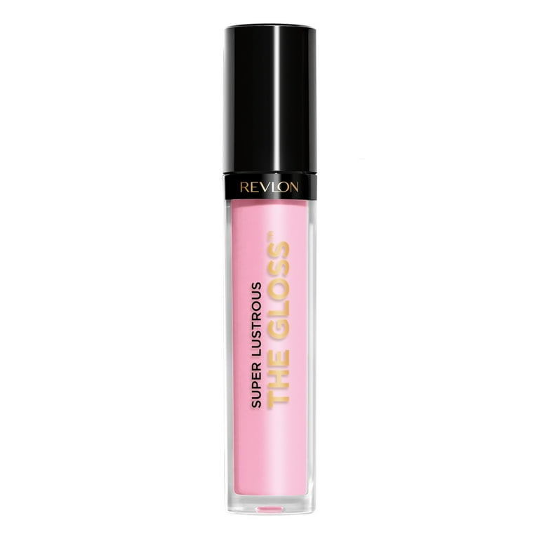 Revlon Super Lustrous Moisturizing High Shine Lip Gloss, 207 Pink Sky, 0.13  oz