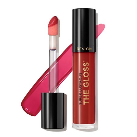 Revlon Super Lustrous Moisturizing High Shine Lip Gloss, 247 Desert Spice, 0.13 oz