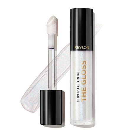 Revlon Super Lustrous Moisturizing High Shine Lip Gloss, 304 Frost Queen, 0.13 oz