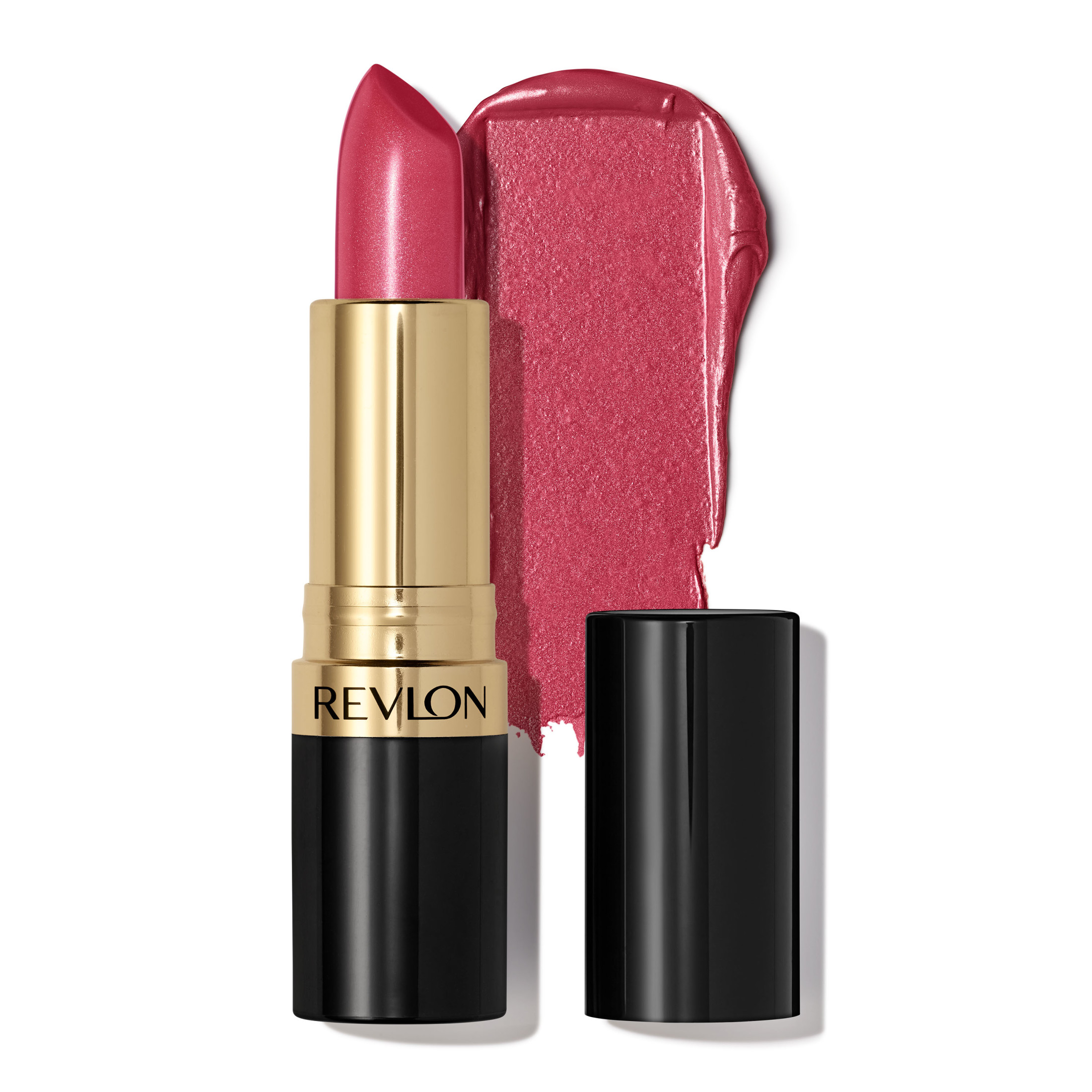 Revlon Super Lustrous Pearl Lipstick, Creamy Formula, 520 Wine With Everything, 0.15 oz - image 1 of 10
