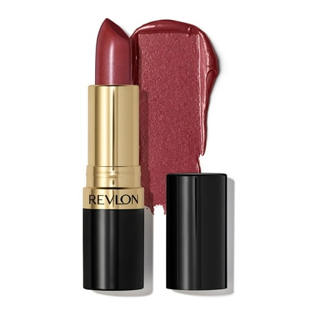 Revlon Super Lustrous Pearl Lipstick, Creamy Formula, 641 Spicy Cinnamon, 0.15 oz