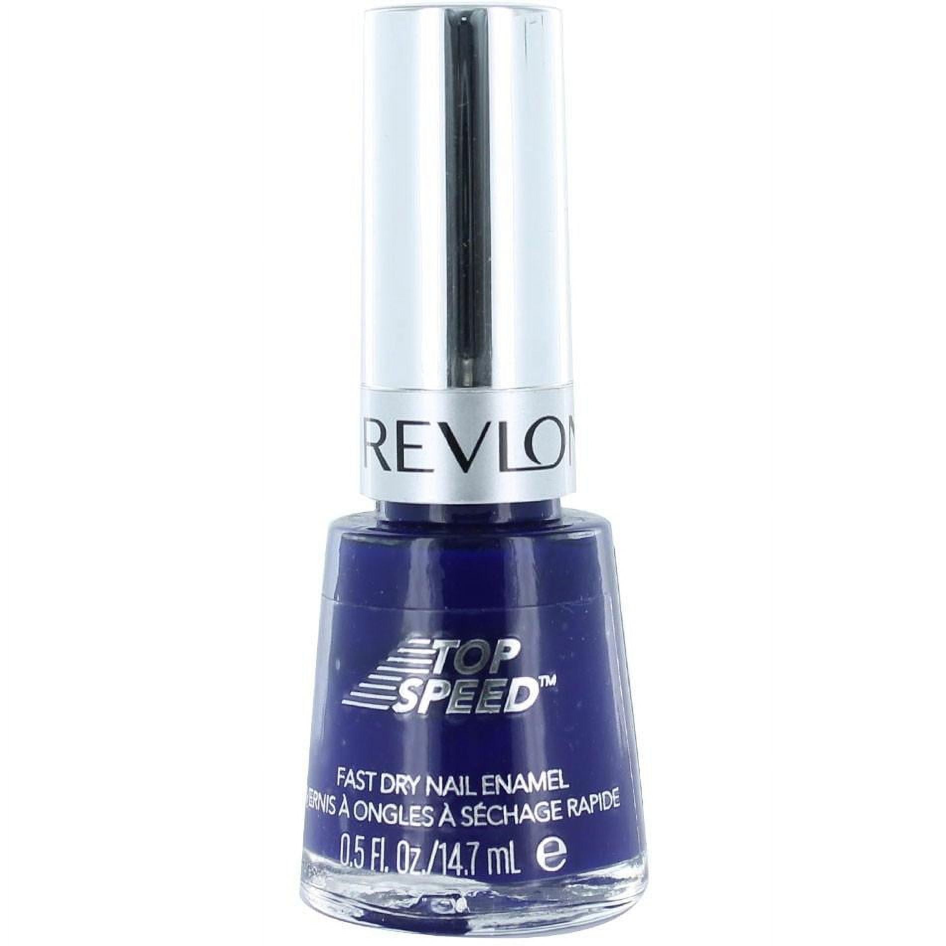 Revlon Top Speed Fast Dry Nail Enamel, 730 Royal, 0.5 Oz.