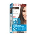 thumbnail image 1 of Revlon Total Color Permanent Hair Color, Clean and Vegan, 100% Gray Coverage Hair Dye, 40 Dark Brown, 5.94 fl oz, 1 of 16