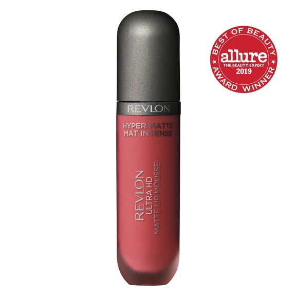 Revlon Ultra HD Lip Mousse Hyper Matte, Liquid Cream-like Lipstick, 0.16 oz, 810 Sunset