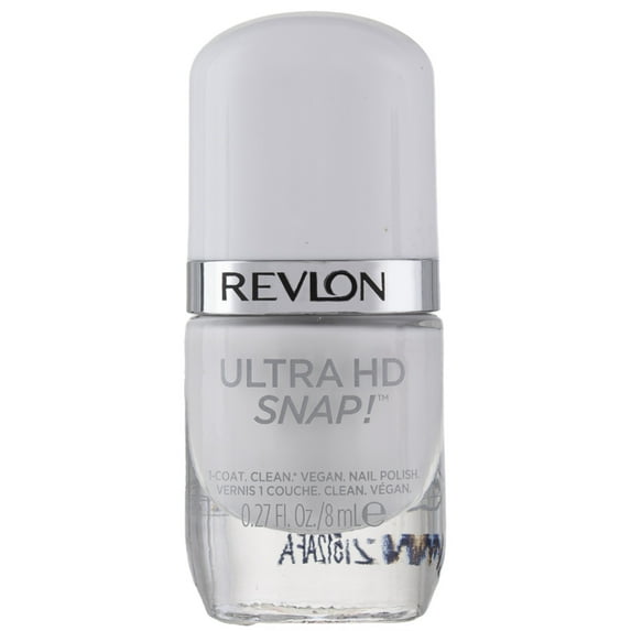 Revlon Ultra HD Snap Nail Colors, Natural Rich Glossy Nail Polish, 100% Vegan Formula, No Base and Top Coat Needed, 001 Early Bird, 0.27 fl. Oz. (Pack of 3)