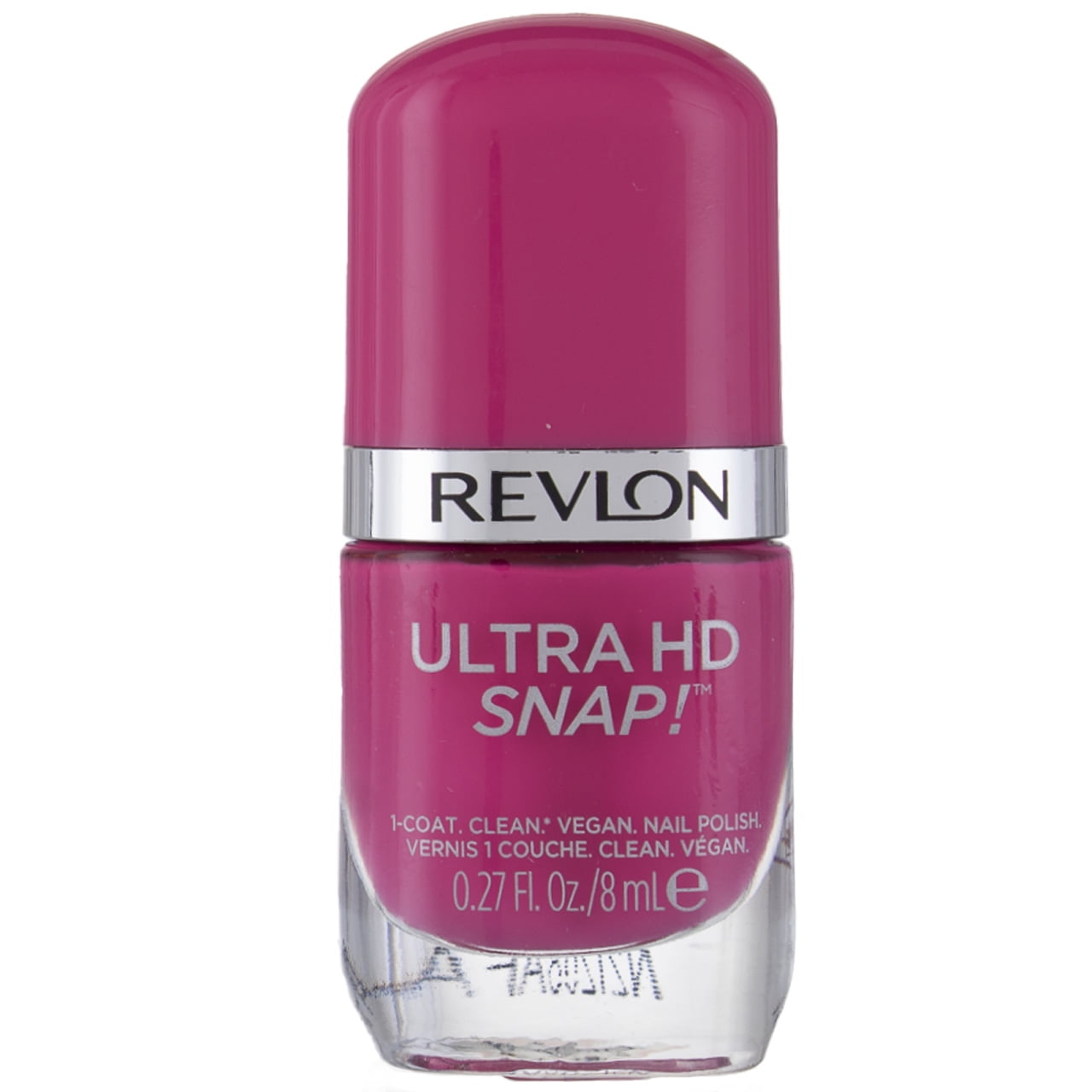 Revlon Ultra HD Snap Nail Colors, Natural Rich Glossy Nail Polish, 100% Vegan Formula, No Base and Top Coat Needed, 028 Rule the World, 0.27 fl. Oz. (Pack of 2)