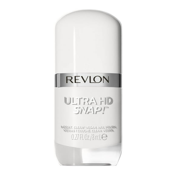 Revlon Ultra HD Snap Vegan Glossy Nail Polish, 001 Early Bird, 0.27 fl oz Bottle