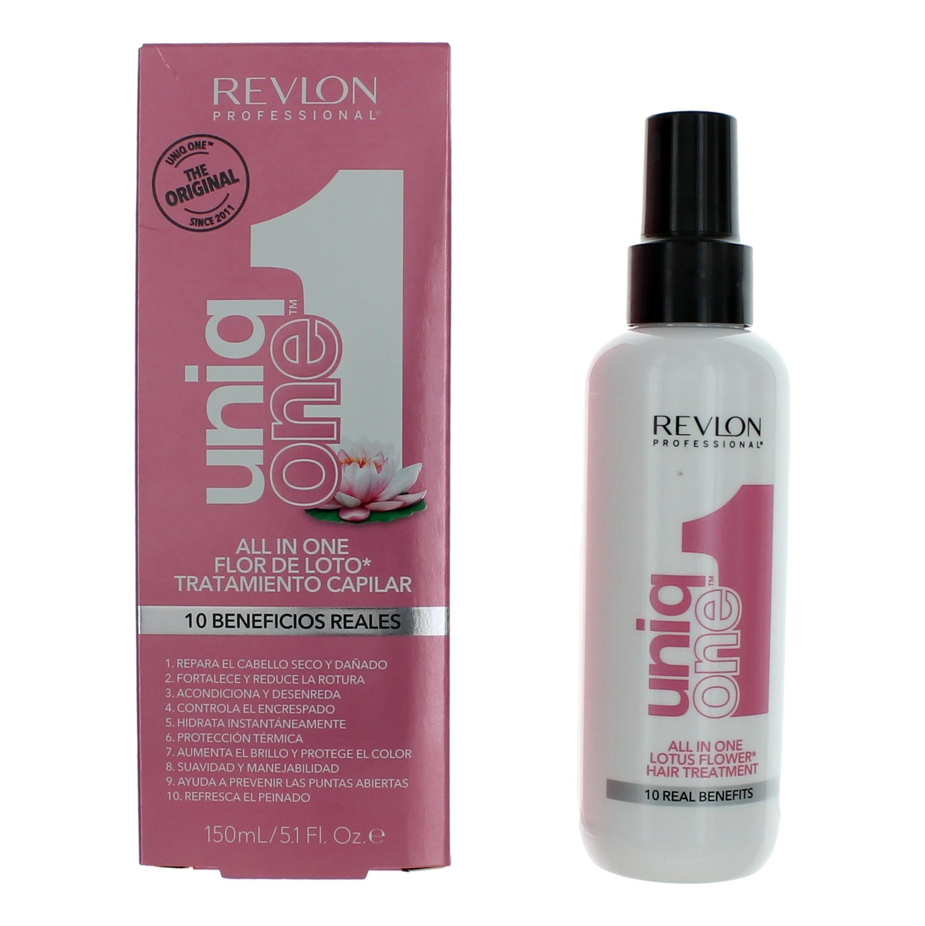 One Hair Treatment - Flower Revlon oz Uniq All in 5.1 One Lotus