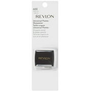 Revlon Universal Points Dual Hole Cosmetic Pencil Sharpener for Eyeliner & Lip Liner Pencils, 1 count