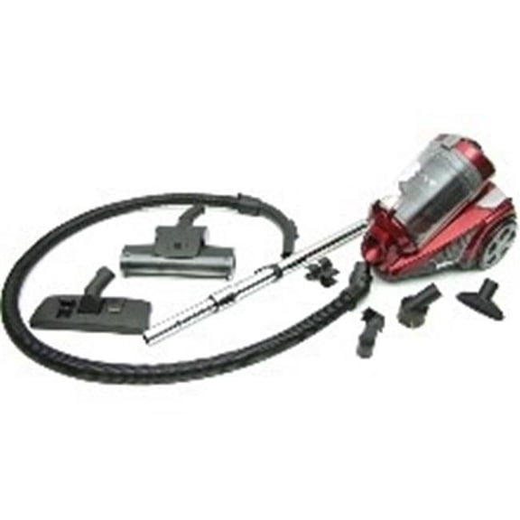 Revo Red Bagless HEPA Canister Vacuum