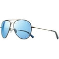 thumbnail image 1 of Revo Spark RE1081 03 Sunglasses Men's Chrome/Grey Polarized Lenses Pilot 60mm, 1 of 2